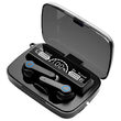 Casti On the ear M19, Bluetooth, Wireless, diametru difuzor 8 mm, functie Powerbank, IPX4, Negru