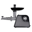 Masina electrica de stors rosii cu accesoriu de tocat carne, 300 W, functie revers, 3 site inox