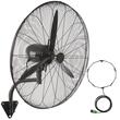 Ventilator cu pulverizare apa, oscilant de perete, Industrial, diametru 762 mm, Metal, IP44, 150 W, Temporizator