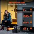 Incalzitor stationar, Sirocou diesel, 8 kW, alimentare 220 V AC, 12/24 V DC, Telecomanda, Bluetooth, consum 0.18-0.35 l/h, Rezervor 5 l, Alarma Monoxid de Carbon