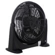Ventilator de podea 180 W, Negru, Diametru 50 cm, 3 trepte viteza