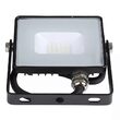 Proiector led, 10W, 4000K, IP65, 800 lm, Negru, 115 x 108 x 26 mm, cip samsung