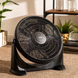 Ventilator de podea 180 W, Negru, Diametru 50 cm, 3 trepte viteza