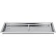 Arzator incastrabil, Vevor, 95 x 35.5 x 5 cm, Inox, pentru Interior/Exterior, Gaz propan