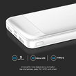 Powerbank Fast Charge, 10000mAh, 2x USB, USB-C, Alb, 3 A, 22.5 W