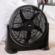 Ventilator de podea 180 W, Negru, Diametru 50 cm, 3 trepte viteza