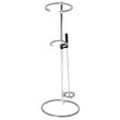 Mixer spuma lapte cu baterie, maner izolat termic, Inox, latte, ciocolata calda, cappuccino, frappe, 2x1.5V AA, Negru