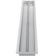 Arzator incastrabil, Vevor, 124 x 20 x 5 cm, Inox, pentru Interior/Exterior, Gaz propan