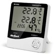 Statie meteo interior/exterior, Ceas, Alarma, Prognoza umiditate, Alb
