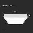 Plafoniera patrata cu senzor de miscare, 30W, lumina neutra 4000K, IP44, 3000 lm, 420x420 mm
