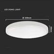 Plafoniera led cu senzor de miscare, 24W, lumina rece 3000K, IP44, 2400 lm, diametru 295 mm