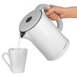 Fierbator electric cordless, Inox 1.5l, putere 2150 W, control temperatura