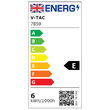 Panou led rotund 6W, incorporabil, 4000K, 660 lm, diametru 89 mm