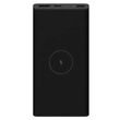 Acumulator extern cu incarcare Wireless, 10000mAh, 2xUSB, 1xUSB-C, Negru