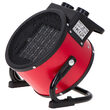 Aeroterma ceramica 2 trepte de putere 1000 W / 2400 W, Termostat, Lungime cablu de alimentare 1.73 m