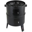 Afumatoare si gratar portabil pentru gradina Lund 99633, 46x41.5x77cm, termometru