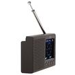 Radio portabil FM, antena telescopica, 3W, USB, Bluetooth, Ecran LCD color 2.4 inch, Alarma, Baterie Li-Ion