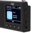 Radio portabil FM, antena telescopica, 3W, USB, Bluetooth, Ecran LCD color 2.4 inch, Alarma, Baterie Li-Ion