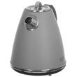 Fierbator electric, capacitate 1.5 l, putere 2200 W, Gri, filtru anticalcifiere, Inox