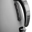 Fierbator electric, capacitate 1.5 l, putere 2200 W, Gri, filtru anticalcifiere, Inox