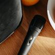 Boxa portabila cu microfon, Radio FM, Karaoke, Bluetooth, SD. Aux, USB, 2x5 W, Iluminare LED RGB