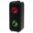 Boxa portabila cu microfon, Radio FM, Karaoke, Bluetooth, SD. Aux, USB, 2x5 W, Iluminare LED RGB