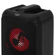 Boxa portabila cu microfon, Radio FM, Karaoke, Bluetooth, SD. Aux, USB, 2x5 W, Iluminare LED RGB
