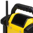 Radio portabil pentru santier/Camping, Bluetooth, IP54, 10W, AM/FM, antena telescopica, Afisaj Digital, Baterie (6x R14) și alimentarea rețea, Ceas, Aux, Incarcare telefon