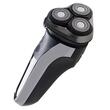 Aparat de ras cu acumulator, IPX7, 3 capete rotative, oscilante, cutite Inox, LCD, USB, functionare 180 min, 2000 mAh