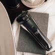 Aparat de ras cu acumulator, IPX7, 3 capete rotative, oscilante, cutite Inox, LCD, USB, functionare 180 min, 2000 mAh