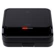 Sandwich maker 2in1, 1100W, Placi Antiaderente si detasabile, Negru