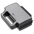 Sandwich maker 2in1, 1400W, Placi Antiaderente si detasabile, Indicator luminos, Argintiu