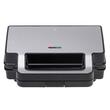 Sandwich maker 2in1, 1400W, Placi Antiaderente si detasabile, Indicator luminos, Argintiu