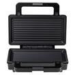 Sandwich maker 2in1, 1400W, Placi Antiaderente si detasabile, Indicator luminos, Argintiu