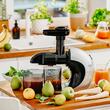 Storcator de fructe si legume cu ax melcat  Slow Juicer, 150 W, 90-105 rpm, Capacitate 650 ml