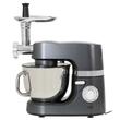 Robot de bucatarie planetar, 1200 W, 4 functii, Bol Inox 7 l, 6 viteze, 3 site pentru tocat carne