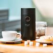 Rasnita electrica de cafea, 150 W, 75 g, 2 lame inoxidabile, Negru/Auriu