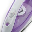 Fier de calcat cu aburi, 1600W, Talpa antiaderenta, Rezervor de apa 100 ml