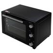 Cuptor electric 1800 W, 48 l, Temperatura reglabila 90-230 ° C, Timp reglabil, Rotisor, Tava si grilaj copt, Negru