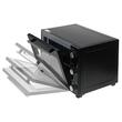 Cuptor electric 1800 W, 48 l, Temperatura reglabila 90-230 ° C, Timp reglabil, Rotisor, Tava si grilaj copt, Negru