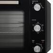 Cuptor electric 1800 W, 48 l, Temperatura reglabila 90-230 ° C, Timp reglabil, Rotisor, Tava si grilaj copt, Negru