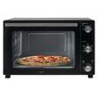 Cuptor electric 1800 W, 48 l, Temperatura reglabila 90-230 ° C, Timp reglabil, Rotisor, Tava si grilaj copt, Negru