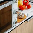 Cuptor electric 1800 W, 48 l, Temperatura reglabila 90-230 ° C, Timp reglabil, Rotisor, Tava si grilaj copt, Alb