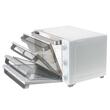 Cuptor electric 1800 W, 48 l, Temperatura reglabila 90-230 ° C, Timp reglabil, Rotisor, Tava si grilaj copt, Alb