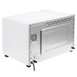 Cuptor electric 1800 W, 48 l, Temperatura reglabila 90-230 ° C, Timp reglabil, Rotisor, Tava si grilaj copt, Alb