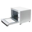 Cuptor electric 1800 W, 48 l, Temperatura reglabila 90-230 ° C, Timp reglabil, Rotisor, Tava si grilaj copt, Alb