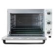Cuptor electric 1800 W, 48 l, Temperatura reglabila 90-230 ° C, Timp reglabil, Rotisor, Tava si grilaj copt, Alb