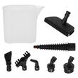 Mop cu abur, rotativ, 6 x accesorii, Inaltime reglabila, 1300 W, rezervor 550 ml