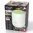 Difuzor aromaterapie cu ultrasunete, Lumina ambientala 7 culori led, 100 ml, 97 x 97 x 121.5 mm, USB