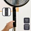 Ventilator cu picior, 55 W, 3 x viteze, Reglabil inaltime 113 -137 cm, functie oscilatie